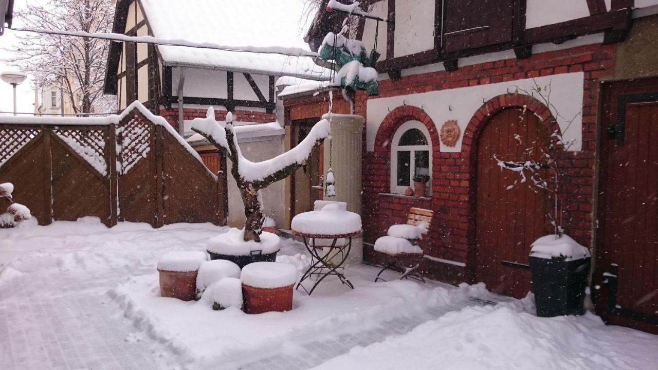 Apartment Zeitreise Quedlinburg Exterior foto